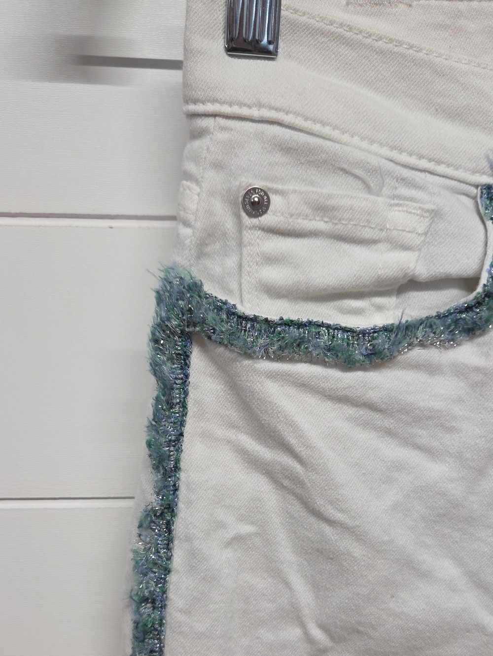7 For All Mankind Jeans Hi Waist Skinny Ankle Size 27 - Picture 2 of 5